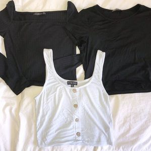 crop top short bundle ! ( SOLD)